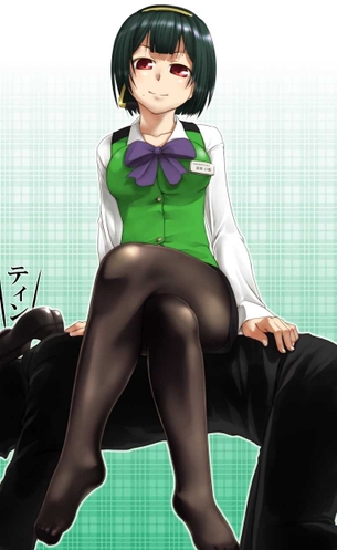 【虹画像】スーツを着たOLっぽい女の子のパンスト脚画像集 part12