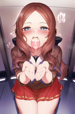 【二次】口内射精された女の子の画像【エロ】　その１２