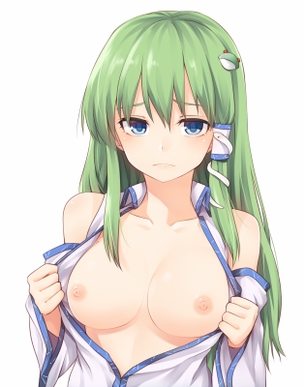 【東方Project】現人神東風谷早苗?のご利益がありそうなエロ画像！　その２５