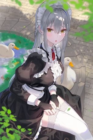 【二次】メイド女子画像　その３３