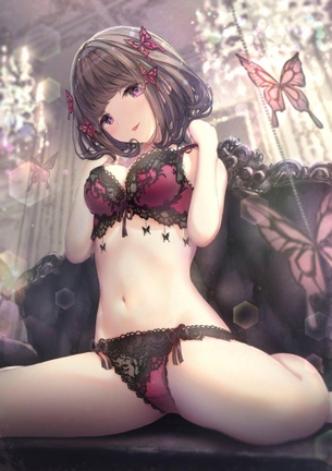 【非・微エロ】月曜日の黒髪美少女画像まとめ　その１６５
