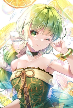 【非・微エロ】木曜日の緑髪美少女画像まとめ　その１６４
