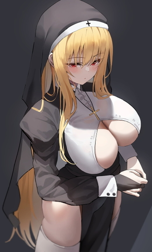 【画像】とてつもない胸が隠しきれていない、着衣巨乳エロ画像集