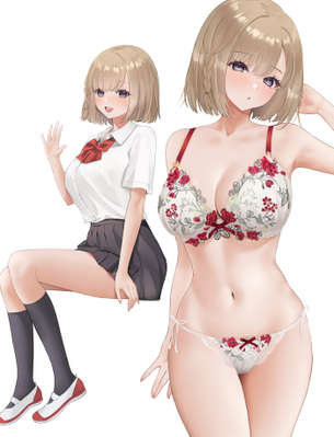 【画像】最近のJKさん、マジで発育が良すぎるwwwwwwwwwwww