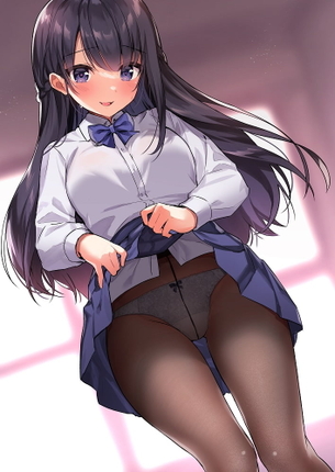 【非・微エロ】タイツ越しうっすらパンチラ画像まとめ その７