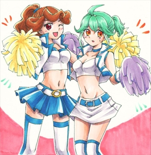 リンの悩殺必死のセクシーポーズのエロ画像！【遊☆戯☆王】