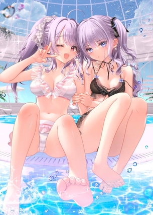 【非・微エロ】かわいい水着美少女の二次画像まとめ その２３