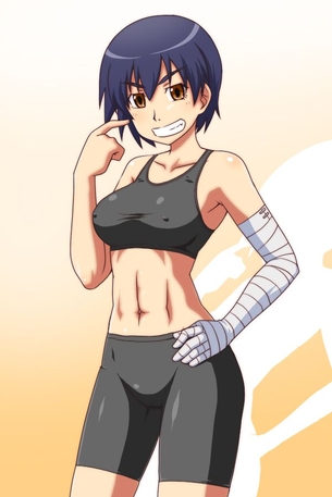 【物語シリーズ】神原駿河のイキ顔になってるドエロい抜ける画像
