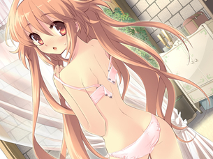 下着姿の女の子の二次エロ画像まとめ！これくらいが一番興奮するｗ