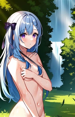 [転天][エロ画像]ユフィに湖畔で全裸になってもらったよ～♪