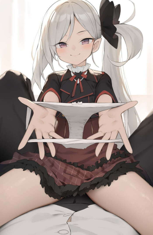 [ブルアカ][エロ画像]浅黄ムツキの使用済みパンツを買い取ったよ～♪