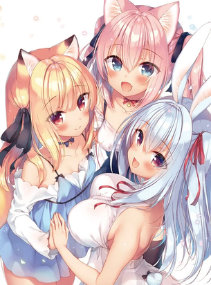ぶひふひうるさい声が出ちゃう百合っぷる二次元エロ画像が最高過ぎて死んじゃう・・・