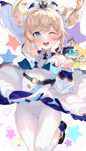 バーバラのどエロい二次エロ画像がいっぱいおっぱい！【原神】