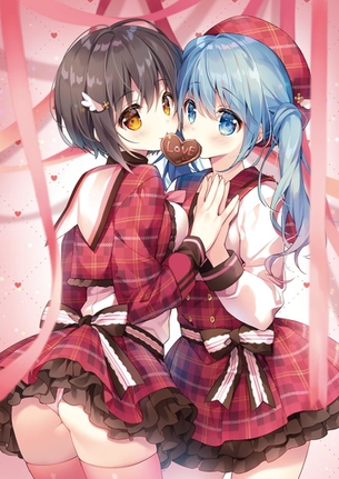 【非・微エロ】女の子同士の尊きイチャ百合画像まとめ　その６