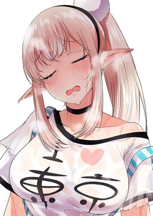 【エロ画像】バーチャルyoutuber エルフのえると漫画みたいなＨがしたくなる抜きヌキ二次エロ画像
