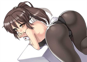 【パンスト】パンスト姿がえっちな女の子の二次元エロ画像＆イラスト Part61