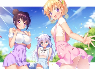 【非・微エロ】複数の女の子から見つめられる画像まとめ　その１５