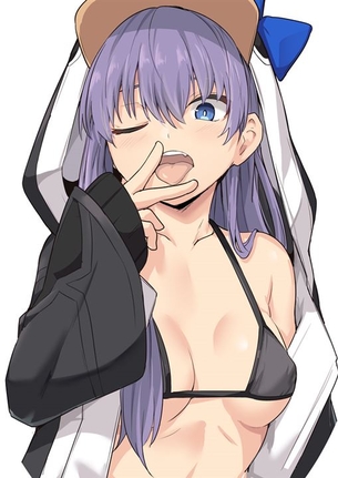 【紫髪】ちょっとミステリアスな紫色の髪の女の子の二次元エロ画像＆イラスト Part13