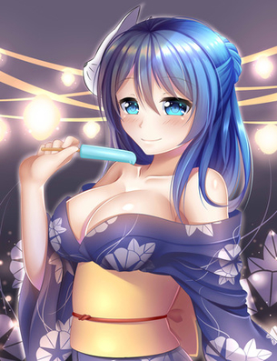 浦風の悩殺必死のセクシーポーズのエロ画像！【艦隊これくしょん】