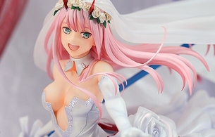 『ダーリン・イン・ザ・フランキス』ゼロツーのエロおっぱいウェディングドレスのエロフィギュア