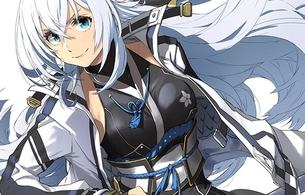 『英雄伝説 黎の軌跡』エロい女の子のムチムチ太ももが見えてるエロい服の穴。それと脇