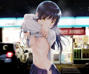 【猿岩石3rdシングル】コンビニ前と女子の二次画像