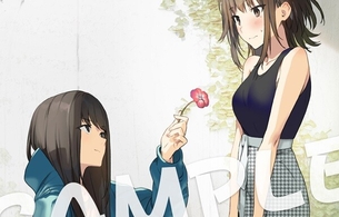 『こちら、母なる星より』女の子たちがイチャイチャしてる百合イラストの店舗特典！
