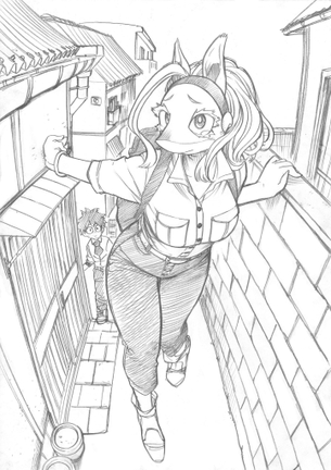 【郎報】ヒロアカの作者、またまたエッチな女の子を描いてしまう
