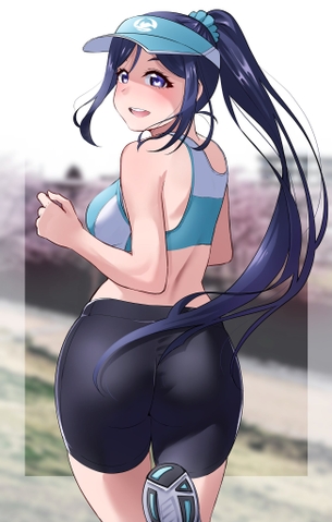 【2次】ポニーテールの可愛い女の子のエロ画像その13