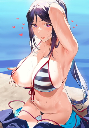 【二次】エロいポーズで身体を見せつけてオナネタ提供してくれる女の子【エロ画像】