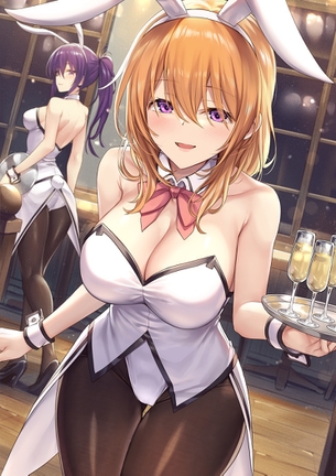 ごちうさのココアちゃん、バニーガール姿で接客をしてしまうwwwwwww