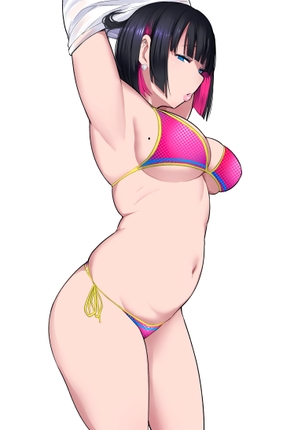 【2次】紐パンを着用した女の子のエロ画像その20