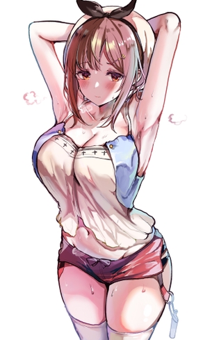 【2次】おっぱいの谷間が素敵な女の子のエロ画像その38