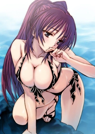 今日は肌寒いけど水着画像で心も体もホットに行きたい二次元エロ画像