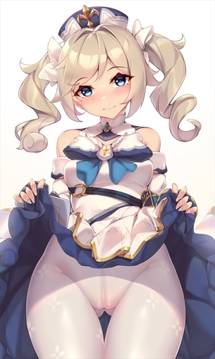 【原神】声優さんのエロボイスに合わせて鑑賞したいバーバラの抜けるエロ画像