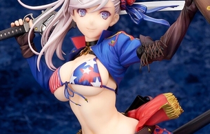 『フェイト/グランドオーダー』水着宮本武蔵のエロおっぱいの第二再臨のエロフィギュア