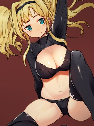 パンツやブラが丸見えだよ！でもそんな女の子も素敵！そんな二次元エロ画像