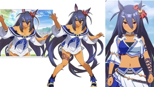 【画像】ウマ娘で勝負服がエロ過ぎてデザインが変更されちゃったウマ娘wwwwwwww