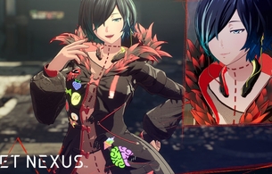 『スカーレットネクサス』スケスケのえっちな服のエロいお姉さんのコダマ・メローネ！