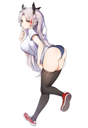 【2次】ニーソックスを着けた女の子のエロ画像その20