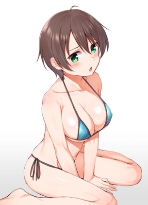 【二次】ショートヘアーがよく似合うボーイッシュな爽やか美少女のエロ画像まとめ