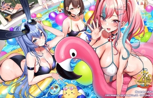 『アズールレーン』えっちな女の子の4周年記念イラストをまとめたアニバーサリーイラスト集
