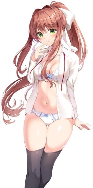 【2次】半脱ぎになってる女の子のエロ画像その35