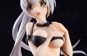 『ドールズフロントライン』Five-seveNの水着が破れてほぼ丸見えになってるエロフィギュア！