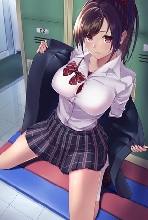 制服の萌えイラスト
