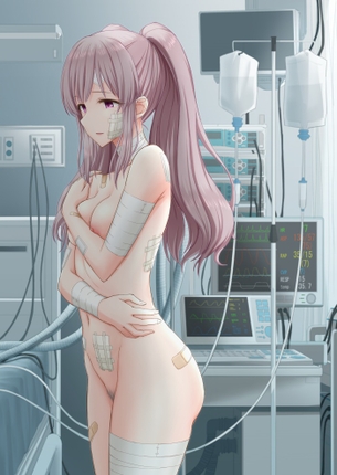 【アイマス】あらぬところに絆創膏！おっとり美少女幽谷霧子のエッチな画像！