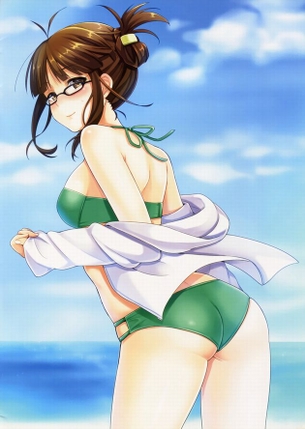 【エロ画像】可愛い秋月律子の画像を集めてみたが、エロすぎだろ・・・(アイドルマスター)