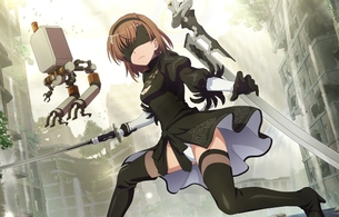 『とある魔術の禁書目録 IF』が『ニーア』とコラボして2Bやカイネのエロ衣装に！
