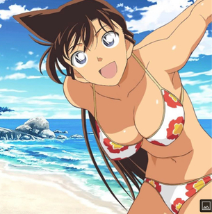 【画像】コナンの蘭姉ちゃん、爆乳だった