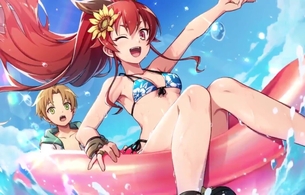スマホゲー『無職転生〜ゲームになっても本気だす〜』女の子たちの水着姿のエロイベント